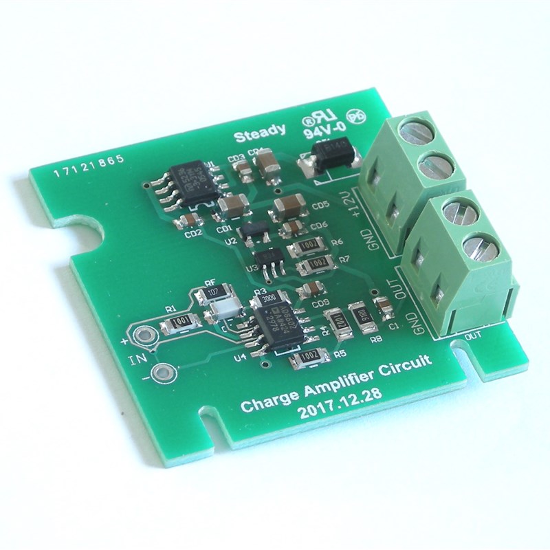 电荷放大器模块高精度低噪声单电源