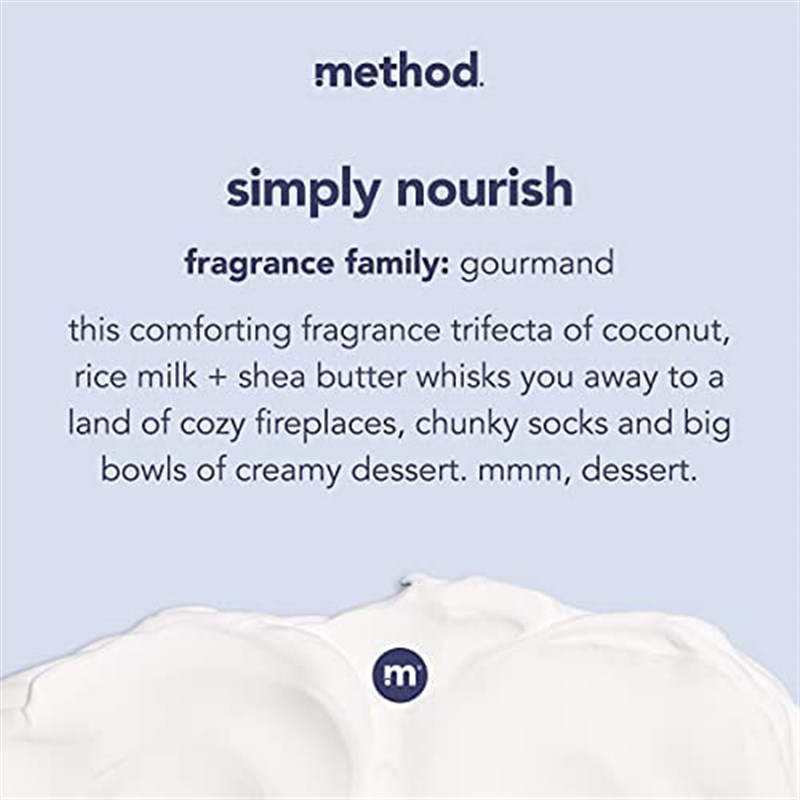 Method Bar Soap  Simply Nourish  Packaging May Vary  6 Ounce