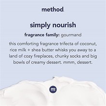 Method Bar Soap  Simply Nourish  Packaging May Vary  6 Ounce