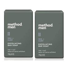 Method - Mens Bar Soap Sea Surf 6oz - 2-PACK