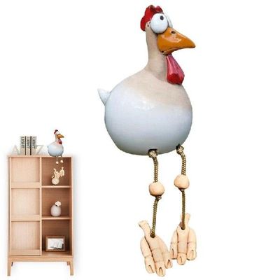 新品Resin Rooster Garden Statue Resin Rooster Outdoor Statue