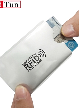 5-20 pcs titular do cart?o de alumnio anti rfid nfc bloqu