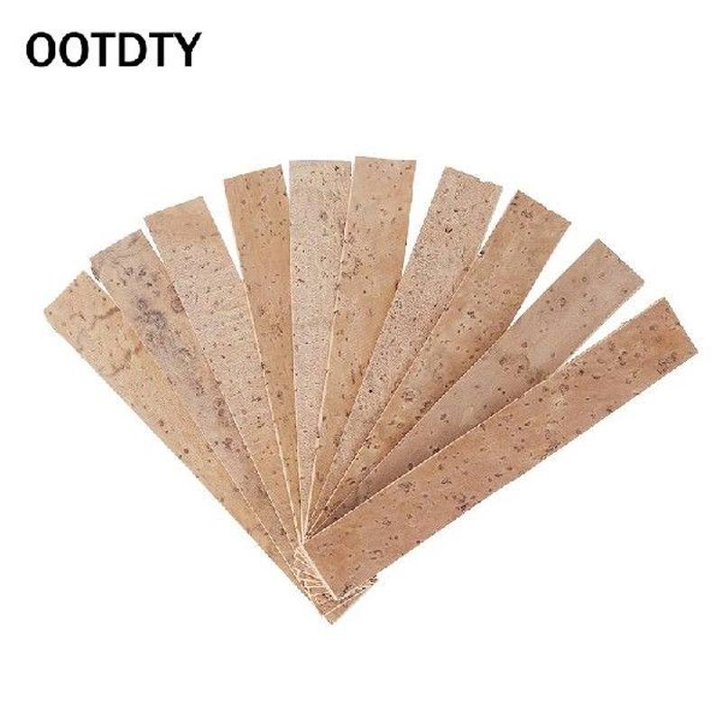 OOTDTY 10pcs Bb Clarinet Neck Joint Cork Sheet Musical