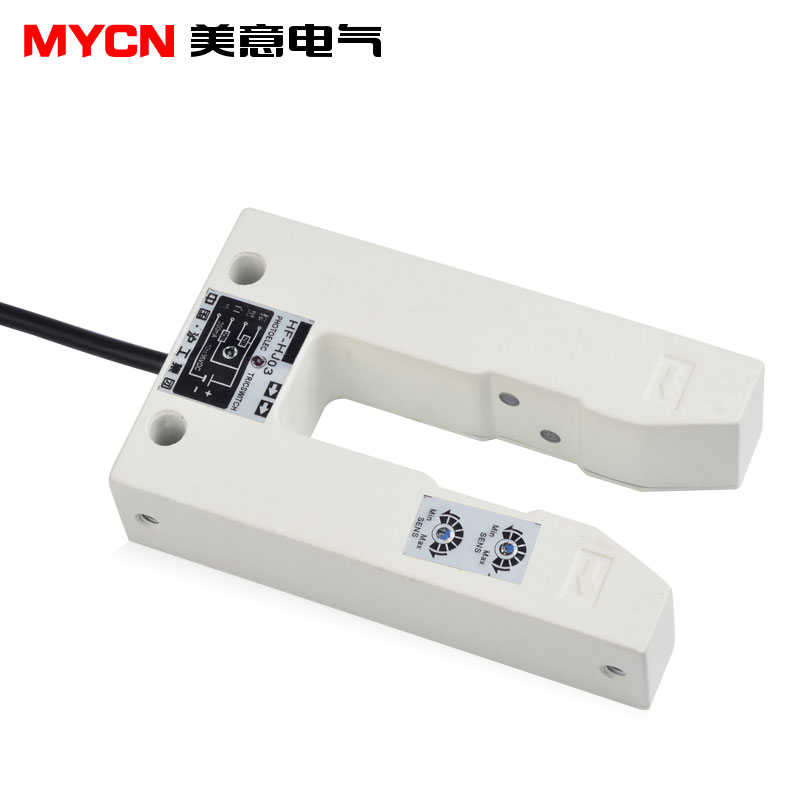 HF-HJ03光电探边开关 纠偏开关 追踪开关 四线式 直流常开/常闭