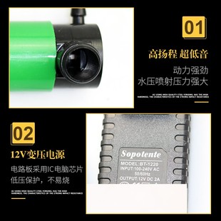 小型抽水泵家用220v自吸泵潜水泵微型电动污水排水泵抽水器抽 新品