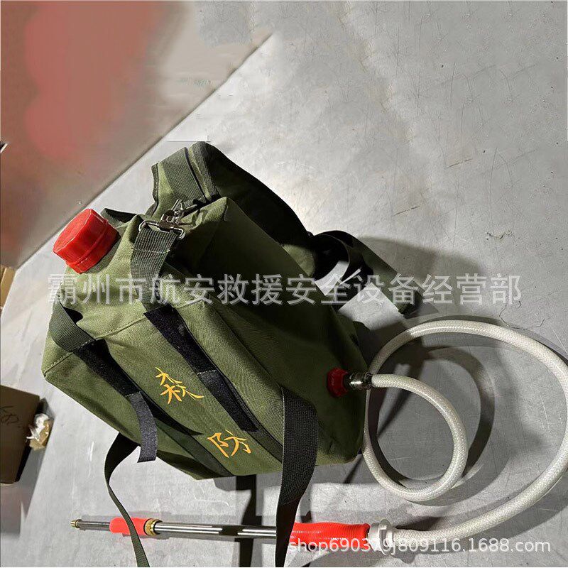 热销背负式软体水枪背囊背桶款往复式水枪森林草原火灾扑救高压水