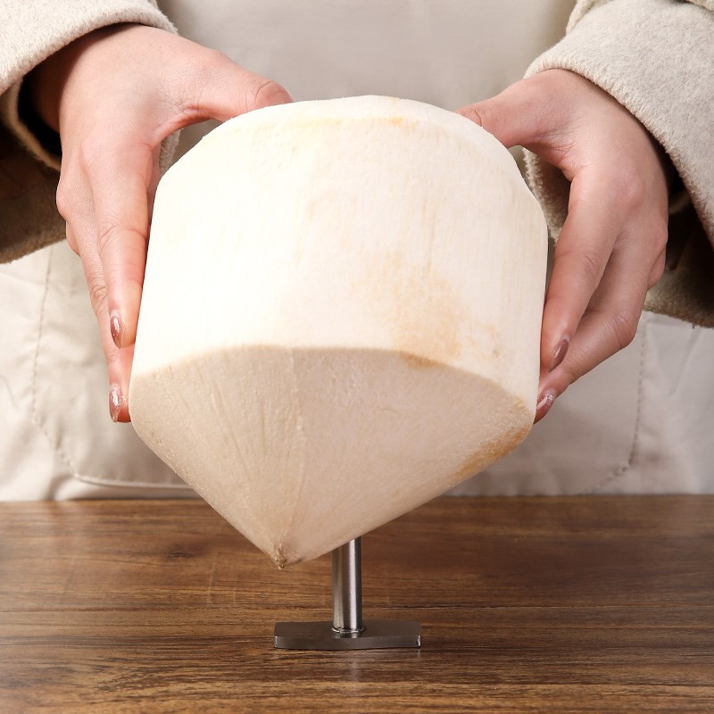 热销椰青开孔器不锈钢椰子开孔工具全自动新鲜椰子快速打开洞神器