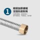 热销波纹管304不锈钢热水器进水管家用金属软管水管冷热4分进出水