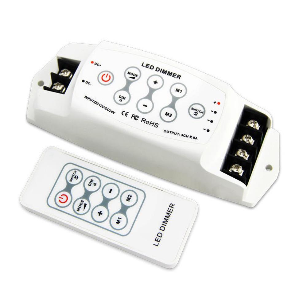 PL-311 单色 120-580W 3路8A功率型控制器频闪跑马渐明渐暗带记忆