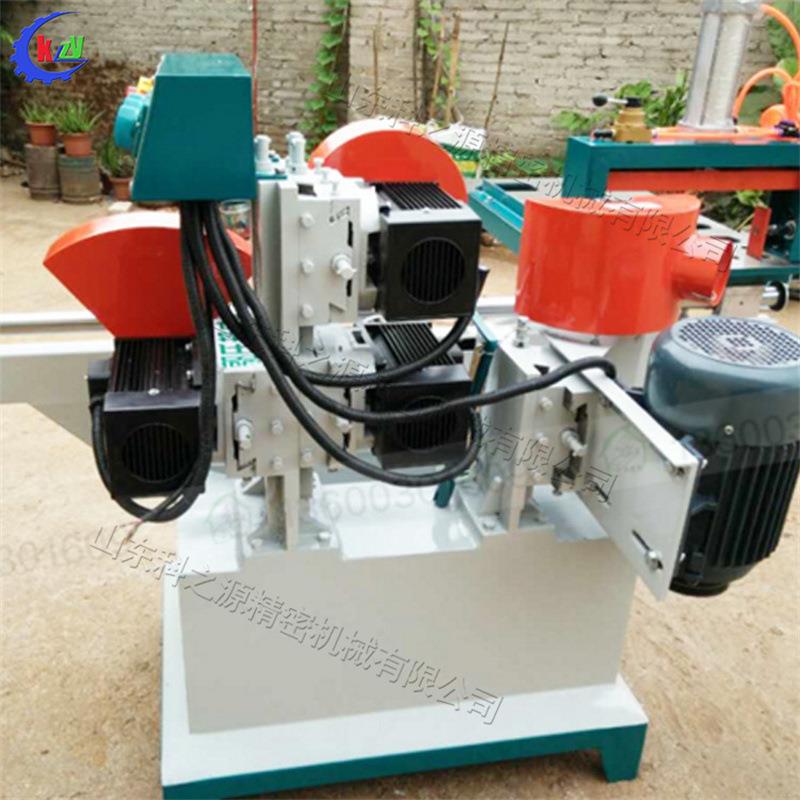 实木榫头边皮榫弯头出榫机木料钻孔方孔钻2.2KW气动式五碟出榫机