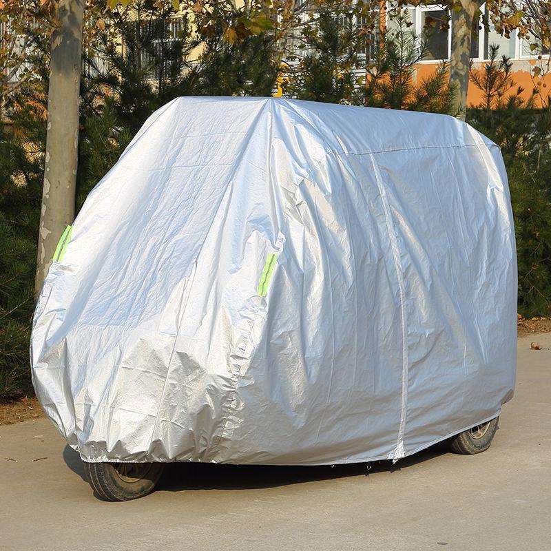 全封闭加厚摩托电动三轮四轮车衣罩老年代步车车罩车衣防晒防雨罩