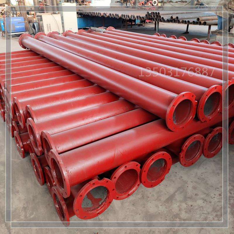 深井泵出水管 3寸缺口潜水泵管扬水泵输送管道 3米法兰式水泵管