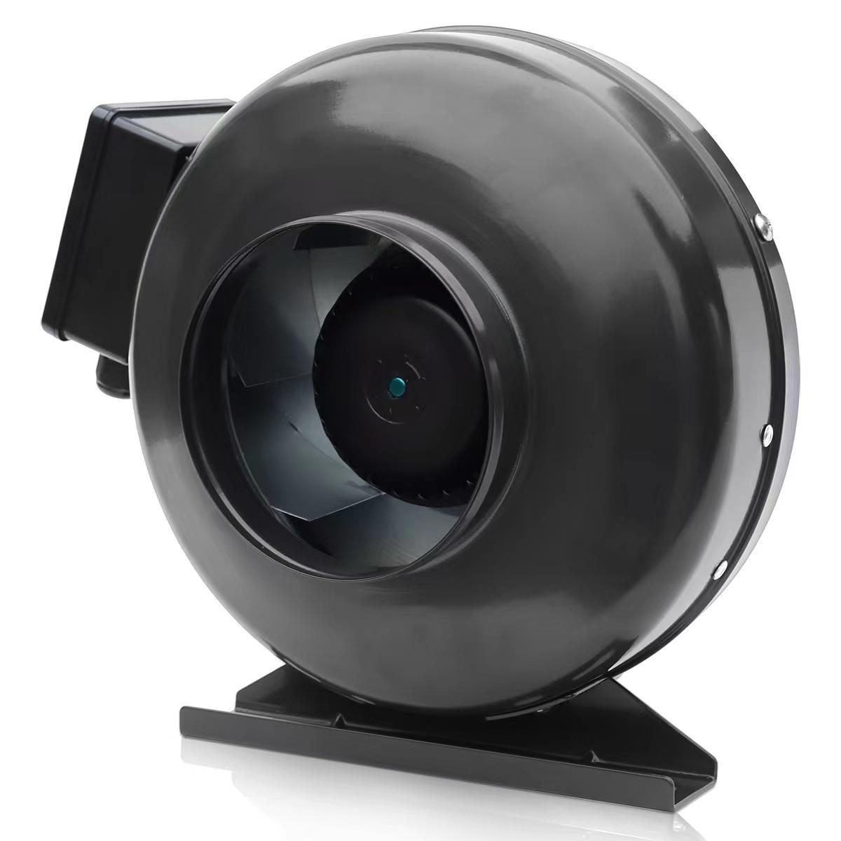 EC圆形管道风机大风量低噪音酒店宾馆用排气扇外转子电机250mm