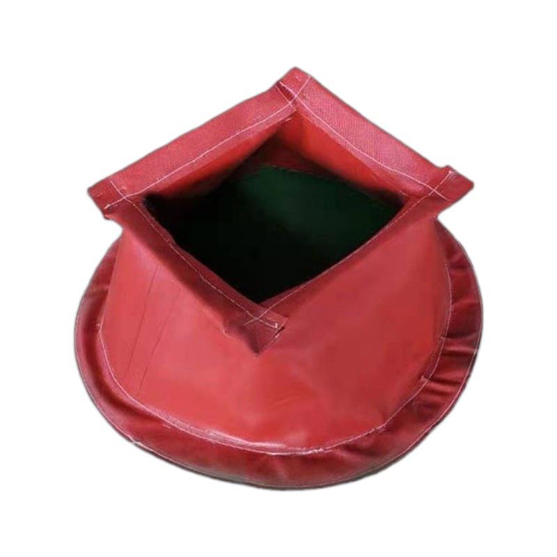 非金属软连接 非金属织物布蒙皮补偿器 更换高温膨胀节蒙皮圈带