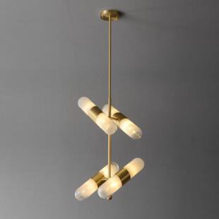 创意客厅吊灯家用现代简约餐厅灯具工业风铁艺卧室吸顶灯酒吧装饰