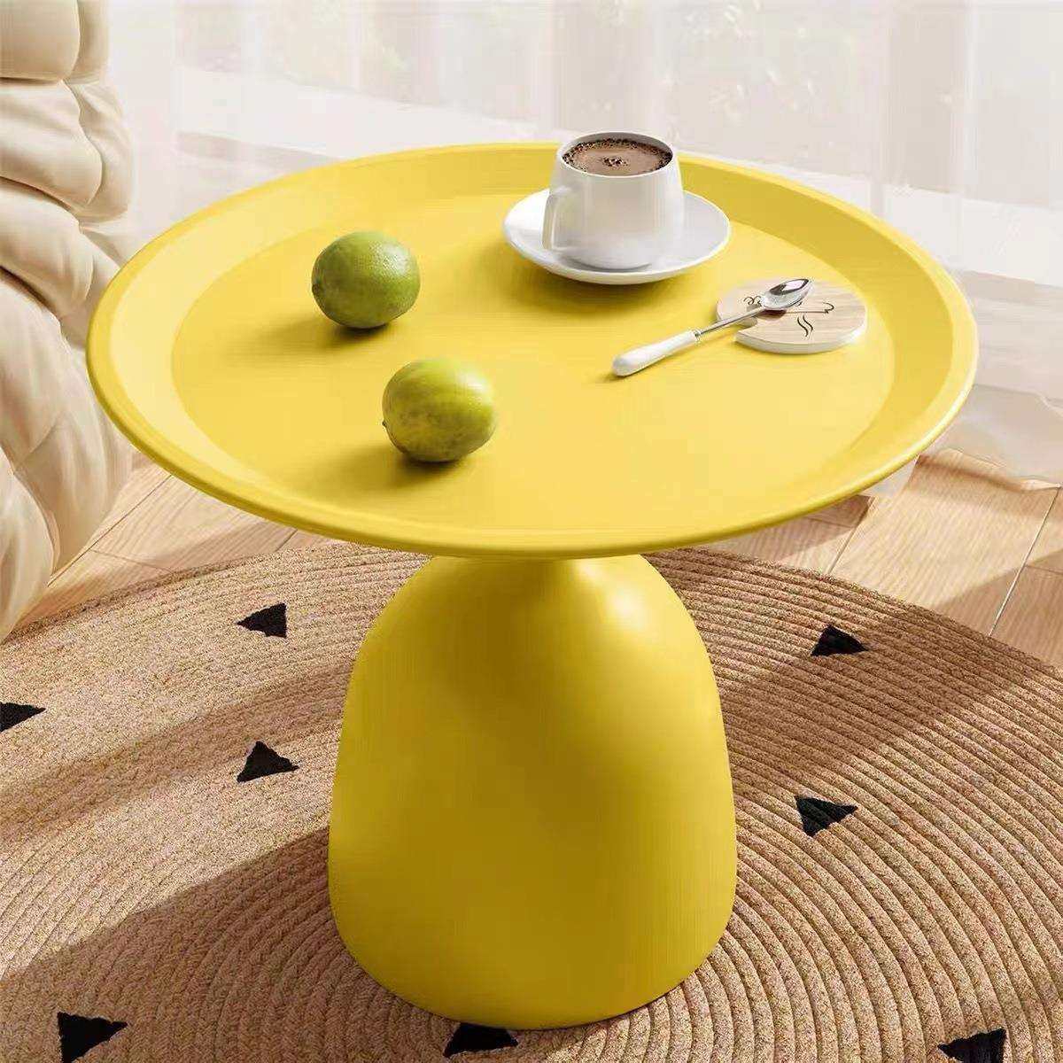 沙发简约铁艺圆桌奶油小边几客厅家用卧室茶几小户型阳台简易桌子,鲜花速递/花卉仿真/绿植园艺,割草机/草坪机,淘宝优惠券,粉丝福利购,淘宝优惠卷