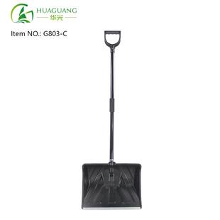 18英寸宽 加强型塑料雪锹 金属凿冰器 铁冰刮 凿冰铲雪 多功能铲