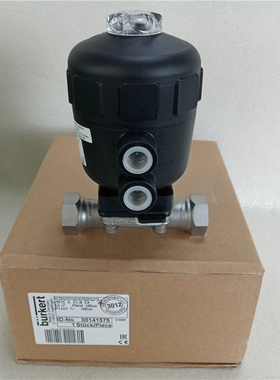 宝德burkert2031气动隔膜阀2037焊接21/2,DN50,EPDM膜片,316L阀体