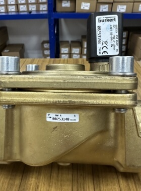 burkert宝德6281A电磁阀G2寸*2/2常闭,NBR密封,黄铜,230VAC原装