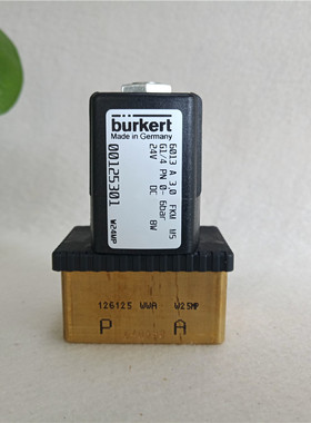 宝德burkert电磁阀6013 A 3.0 FKM G1/4 0-6bar宝帝 00125301原装