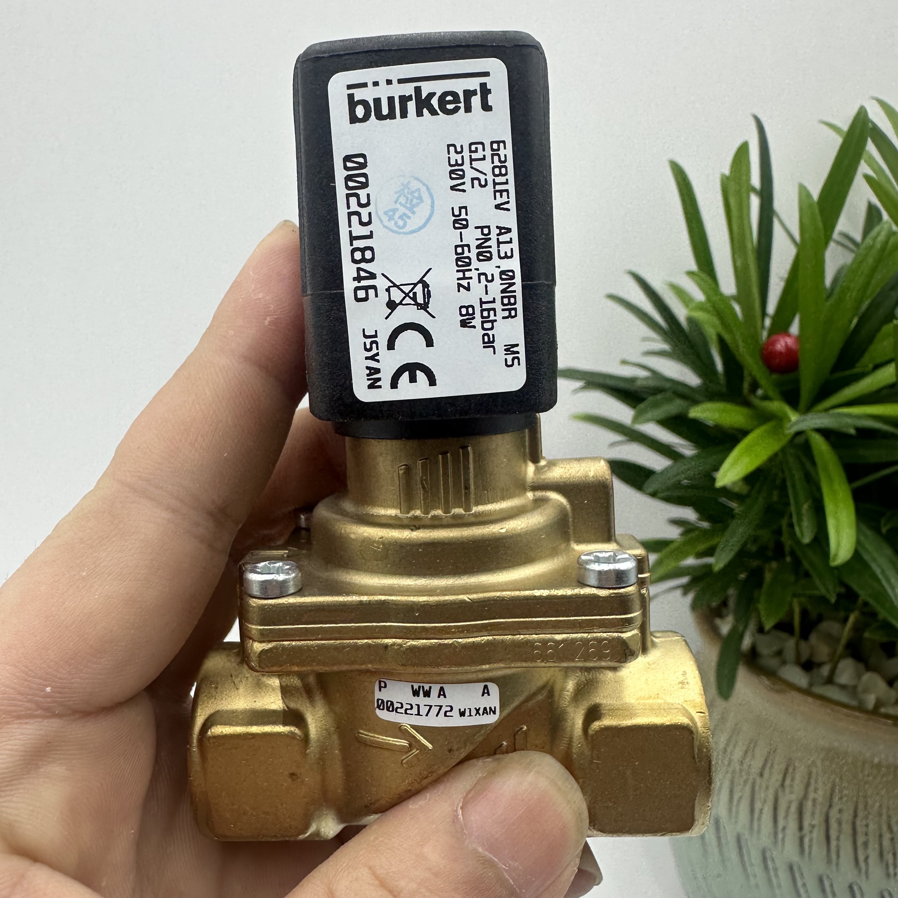 burkert电磁阀6281EVA13.0