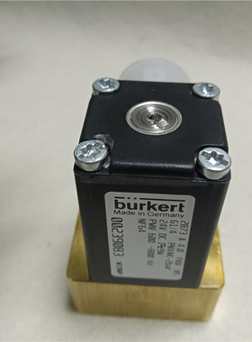 burkert 宝德 2873 比例电磁阀黄铜G1/8寸*DN2,-1~8bar,00234296