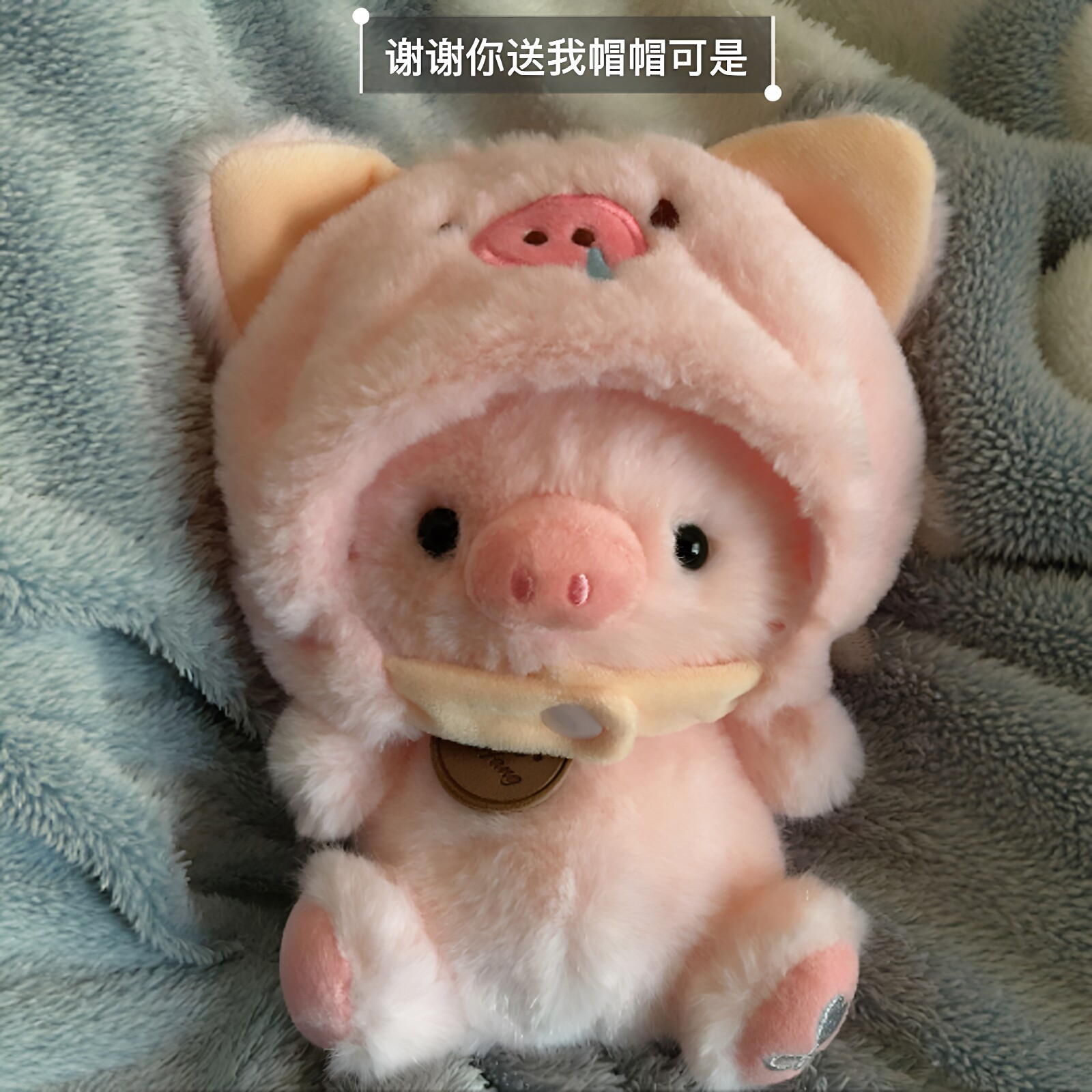 粉色小猪玩偶毛绒布艺迷你公仔儿童陪睡布娃娃玩具送朋友生日礼物