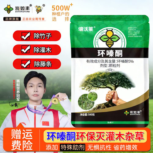 烂根除竹子灌木藤蔓强力腐树根