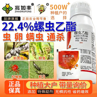 22.4%螺虫乙酯介壳虫白粉虱蚜虫果树柑橘蔬菜花卉通用农药杀虫剂