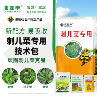 兆如丰刺儿菜强效三合一新配方除刺菜蓟蓟草特效安全除草剂