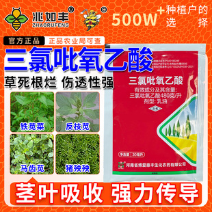 氯氟吡氧乙酸强力除草剂阔叶杂草田璇花马齿水花生除草剂正品 农药