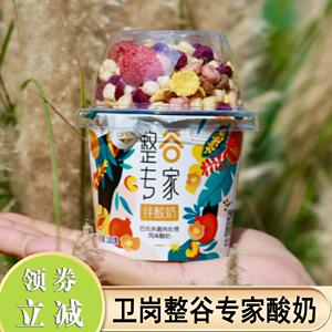 新货卫岗整谷专家酸奶谷物每日搅拌酸奶低温代餐泡奶脆整蛊即食旗