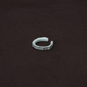 OLIO ACETO油醋汁·纯银海蓝宝木纹两戴耳骨夹