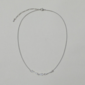 OLIO ACETO纯银螺纹项链