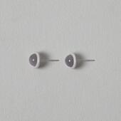 OLIO ACETO油醋汁·纯银灰玛瑙耳钉