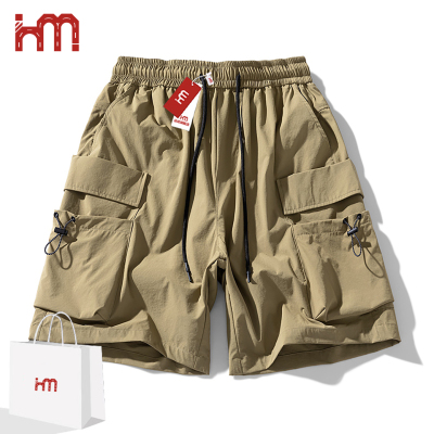 2025户外潮牌短裤夏季男士高街沙滩裤多口袋时尚五分裤