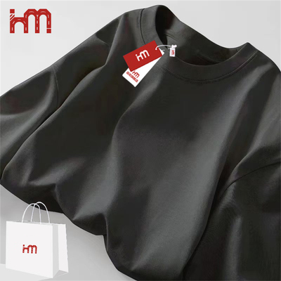 运动旗舰店男女春夏季纯色复古百搭宽松短袖简约时尚基础款经典