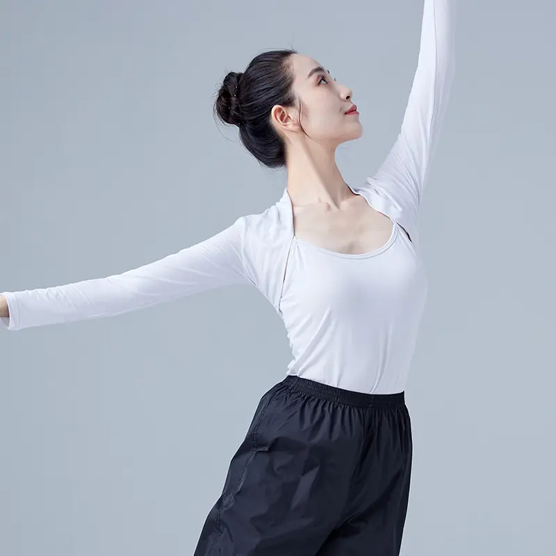 芭蕾舞蹈服女成人莫代尔长袖披肩
