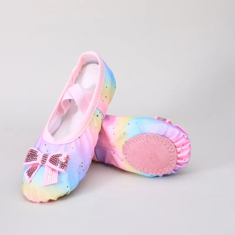 女童舞蹈鞋软底练功鞋儿童