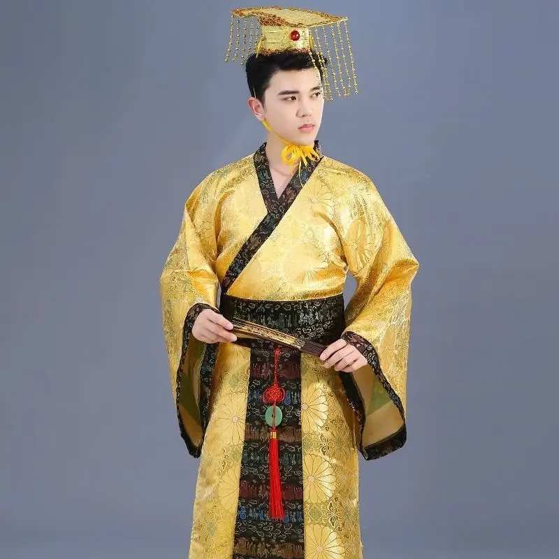 新款古装演出服成人太子服龙袍