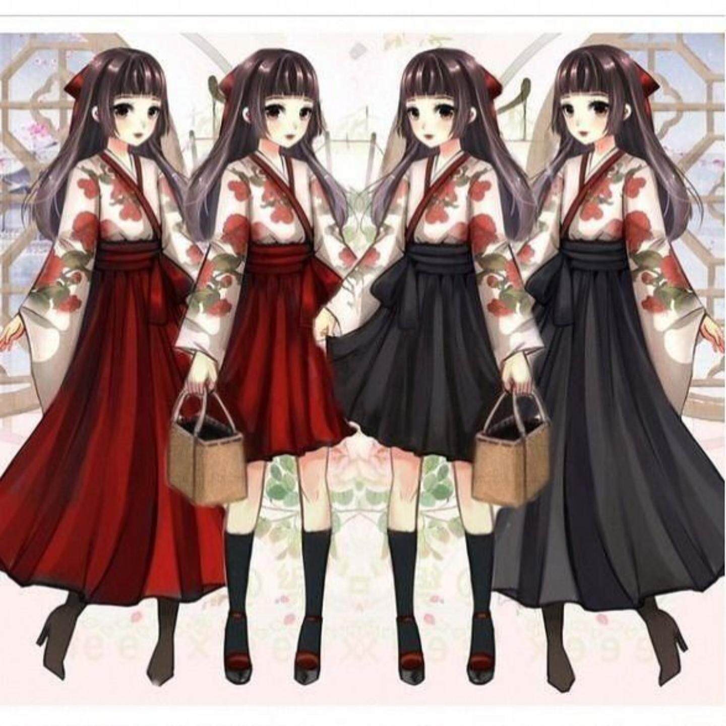 2023新改良汉服虞美人红茶花东方