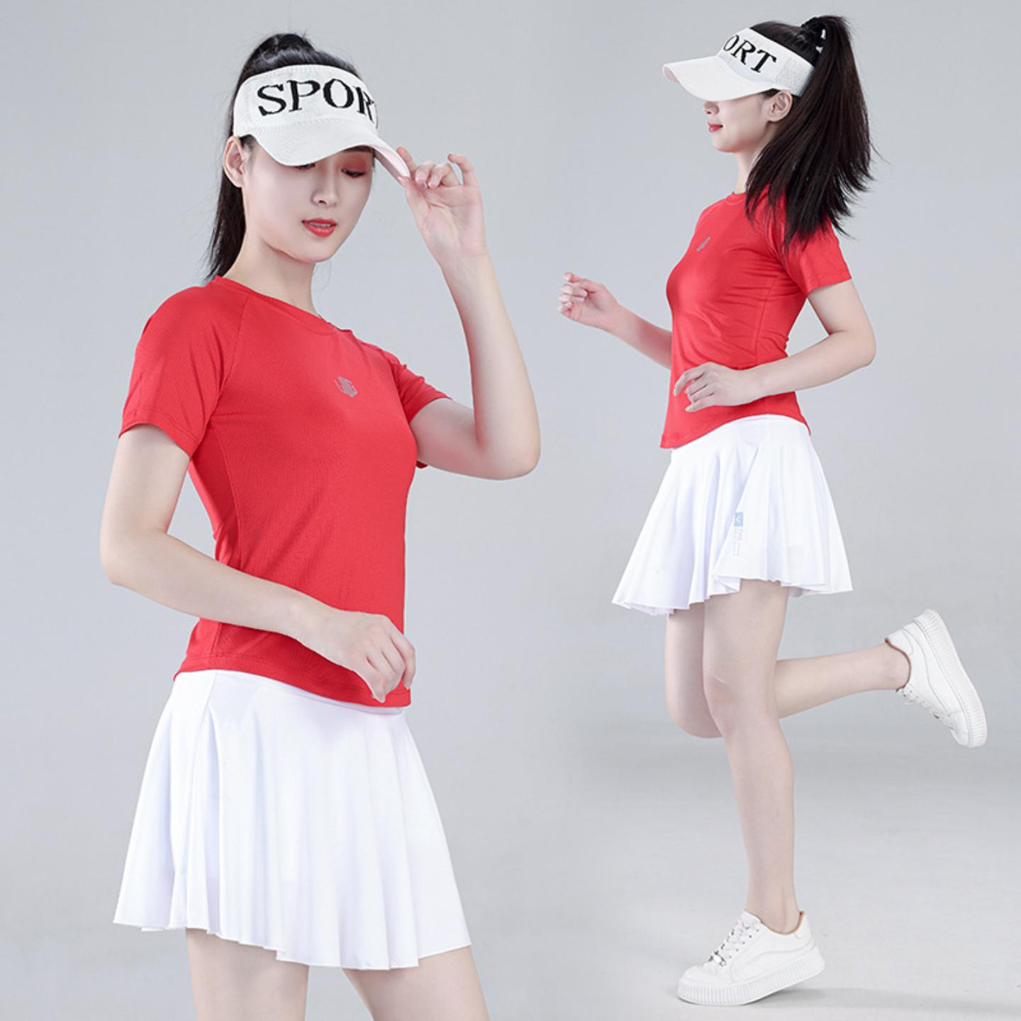 运动套装女跑步健身衣服装备短袖