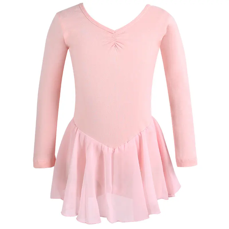 舞蹈服儿童女秋季长袖练功服幼儿