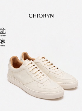 【意大利小羊皮】BC青润chioryn手工顶奢小白鞋透气休闲板鞋男
