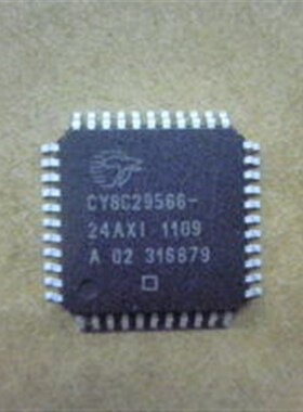 一只也可直拍CY8C29566-24AXI 微控制器芯片 封装QFP-44 单片机