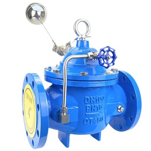 100X遥控浮球阀 法兰球墨铸铁304不锈钢配件浮动球自X动水位控制