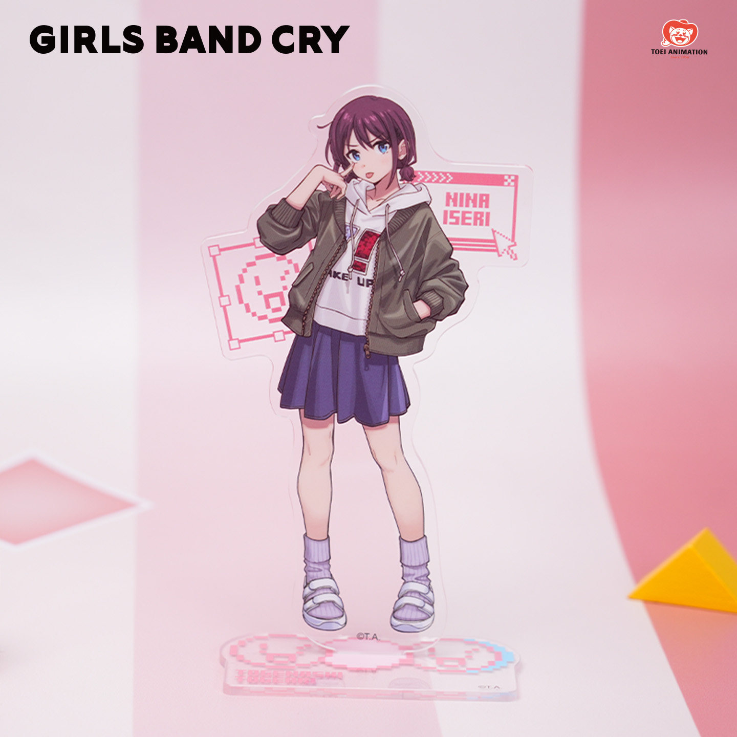 Joyouth正版 GILRS BAND CRY 俏皮私服立牌 nina东映周边桌面摆件,模玩/动漫/周边/娃圈三坑/桌游,动漫徽章/立牌,淘宝优惠券,粉丝福利购,淘宝优惠卷