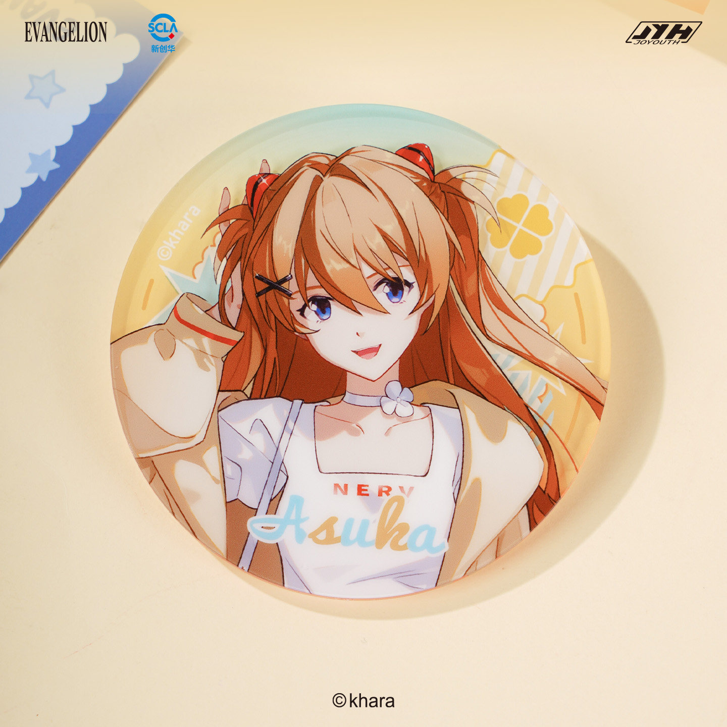 Joyouth现货 EVA新世纪福音战士 亚克力杯垫 明日香正版周边摆件,模玩/动漫/周边/娃圈三坑/桌游,动漫徽章/立牌,淘宝优惠券,粉丝福利购,淘宝优惠卷