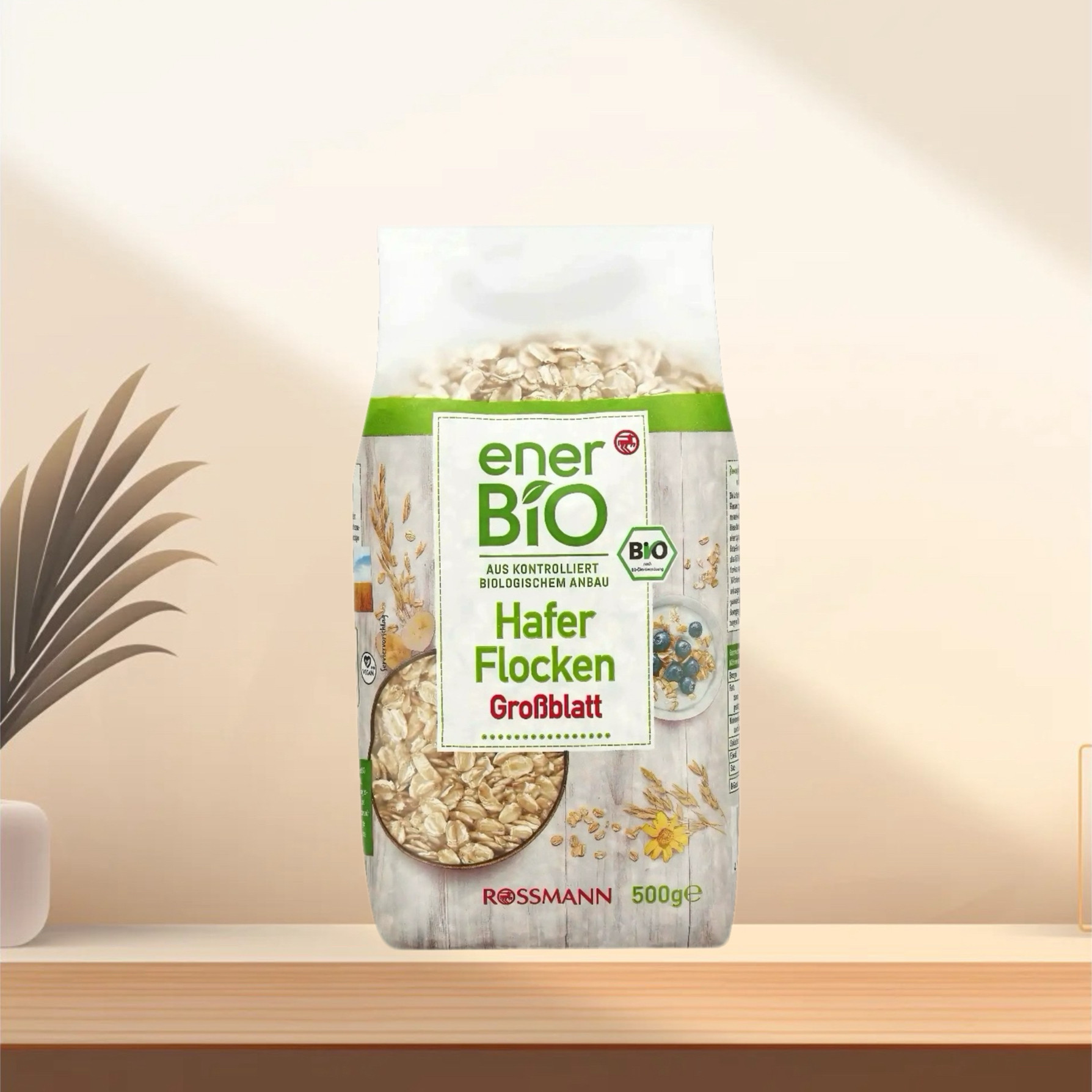 「全场满300包邮」德国发货ener bio有机燕麦片500g