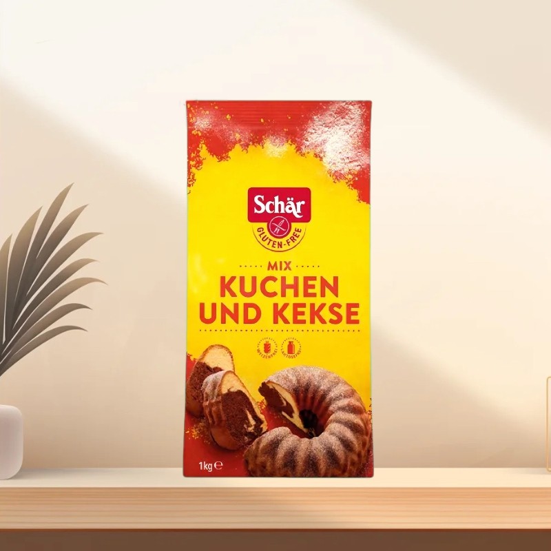 「全场满300包邮」德国发货Schar无麸质曲奇蛋糕粉1kg